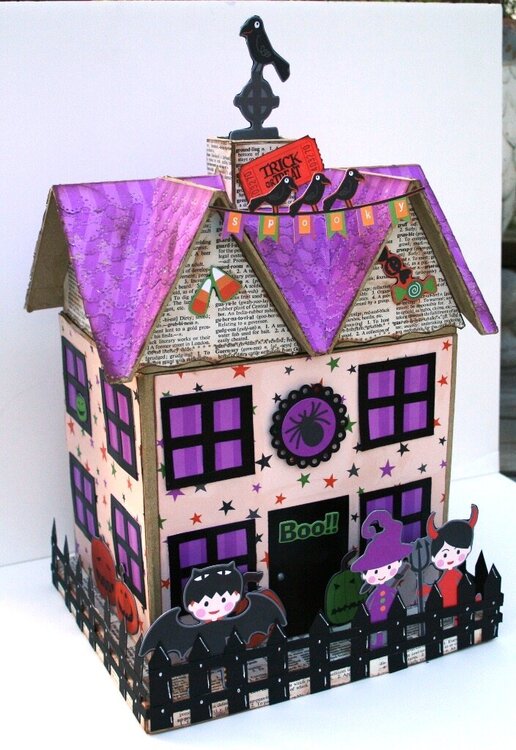 Spooky Halloween House  **My Little Shoebox
