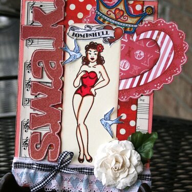 SWAK Valentine&#039;s Card *Bombshell Stamps*