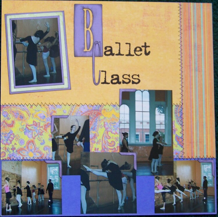 Ballet Class- pg. 1