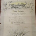 Richard Reith & Martha Friedemann wedding certificate