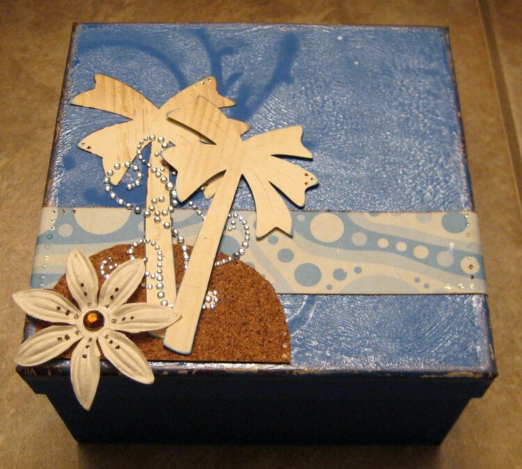 Keepsake box and hanger swap - beach