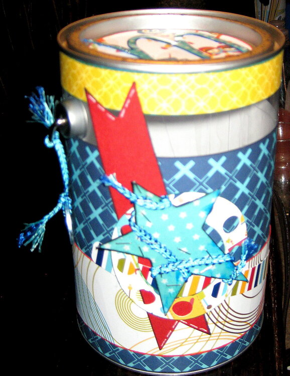 Altered Mini Paint Pail