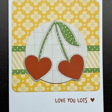 Sweet heart - love you lots