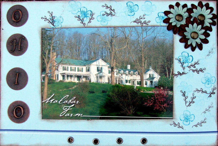 Mindy&#039;s postcard -front