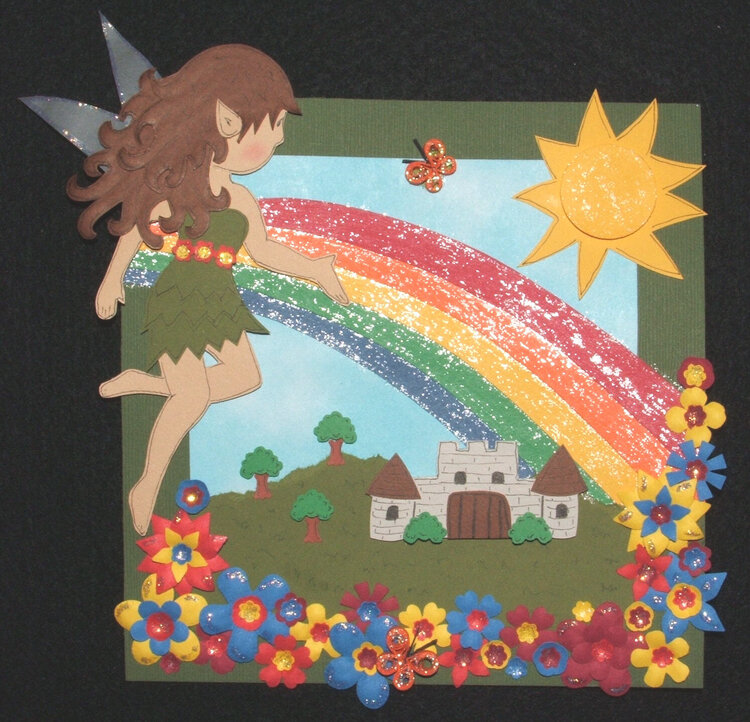 Fairy with Rainbow