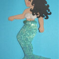 Mermaid paper piecing