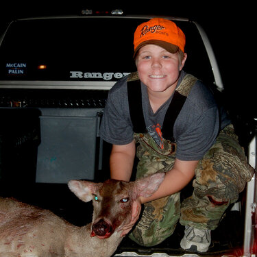 Austin&#039;s first deer