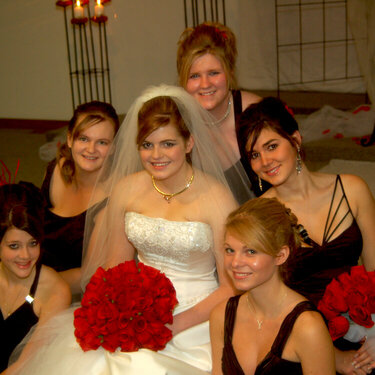 The bridesmaids.