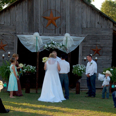 Country wedding
