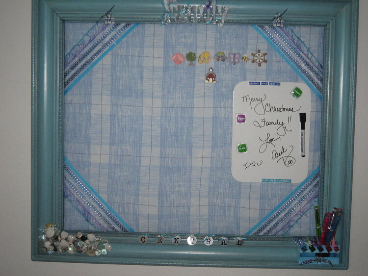 Altered Bulletin Board - Family Central