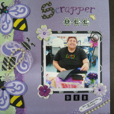 My Scrapbook Page for my SBGF Album
