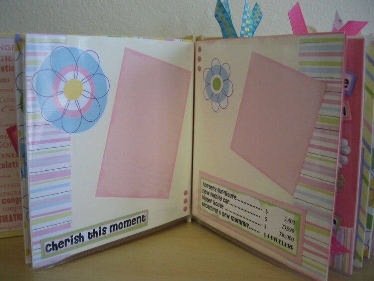 6x6 Mini Album for Baby Girl by Debrabee!