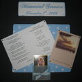Memorial Layout Page for Sisters Memorial Board by Debrabee!!