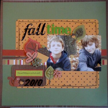 Fall Time 2010