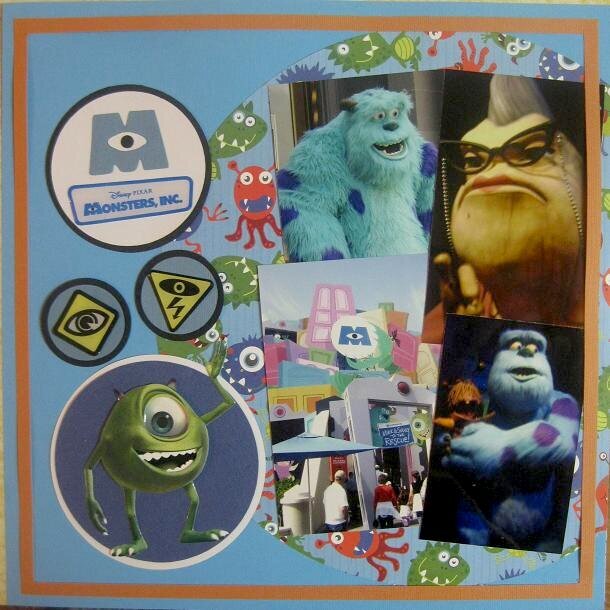 Monsters Inc. Disneyland