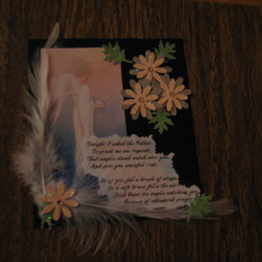 Inspirational Angel Card for Fantasy Swap