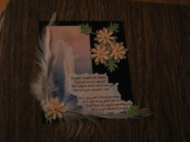 Inspirational Angel Card for Fantasy Swap