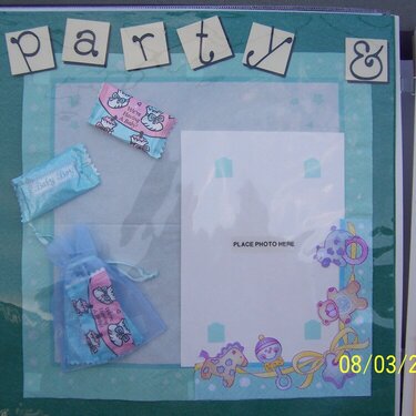 First Party (from the Baby Shower)