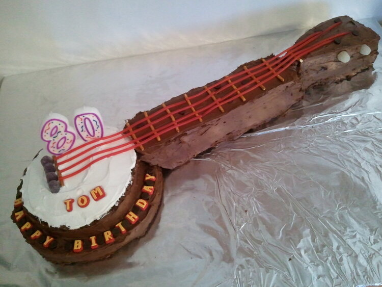 Banjo Birrthday Cake