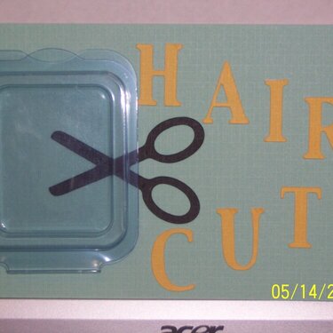 Lunch Box insert - Hair Cut