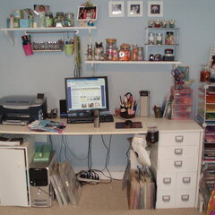 The growth of my little scrap space!