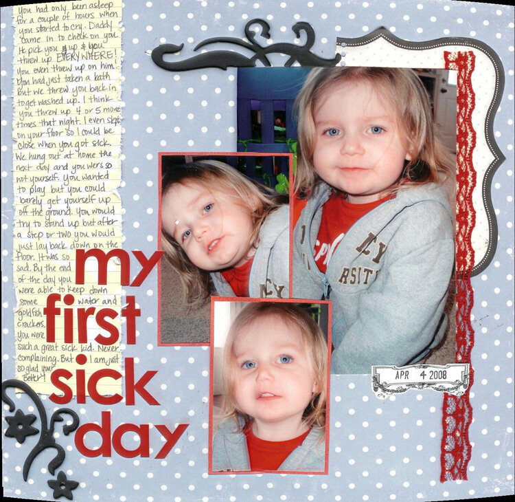 my first sick day