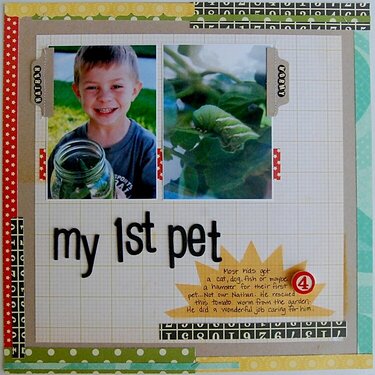 My 1st Pet *Creative Scrappers*