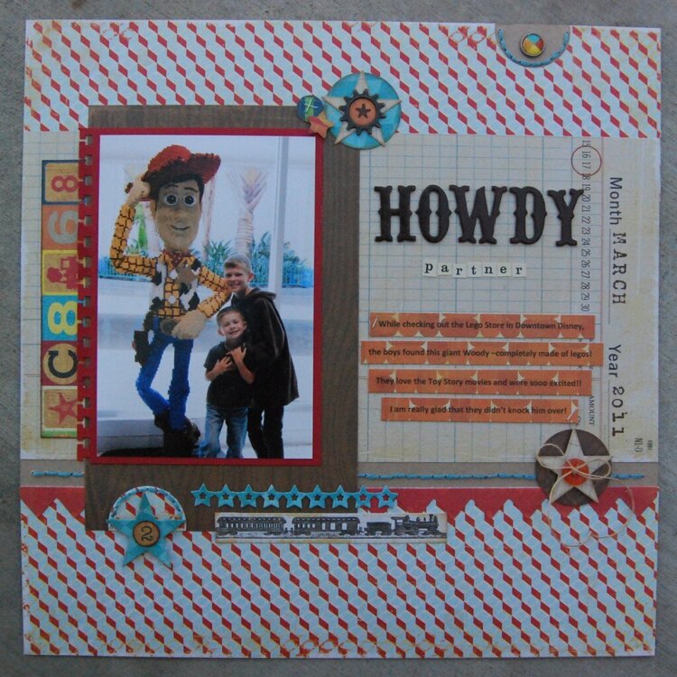Howdy Partner!  Crate Paper