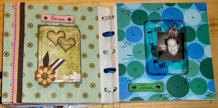 ATC paperbag album p 7-8