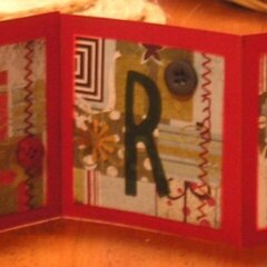 Merry accordion book - side 2