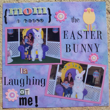 Easter Bunny Is Laughing