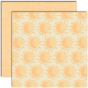Summerdoodle Suns/Scribbled Orange