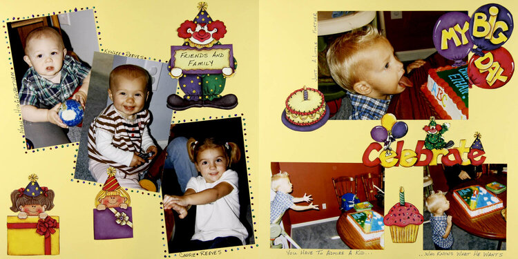 Birthday #2 - pages 2 &amp; 3