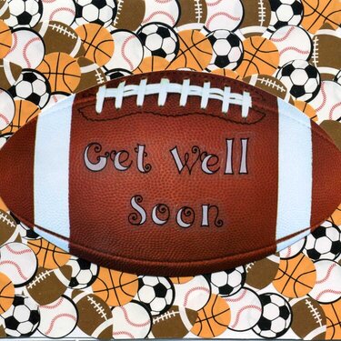 Get Well Card 2 - The Manly Card