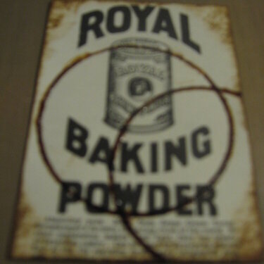 Royal baking powder