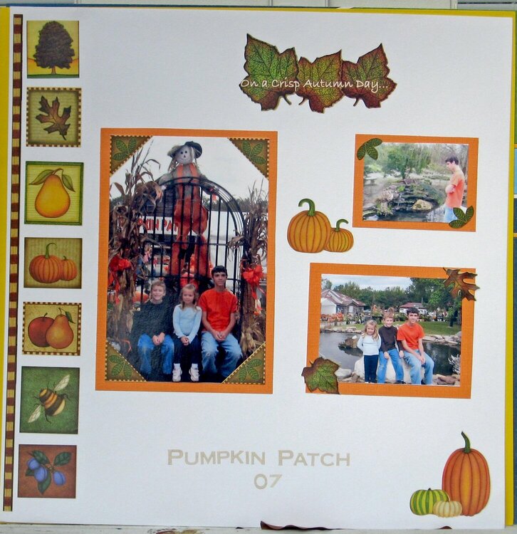 Pumpkin Patch - Stickers &amp; paper only