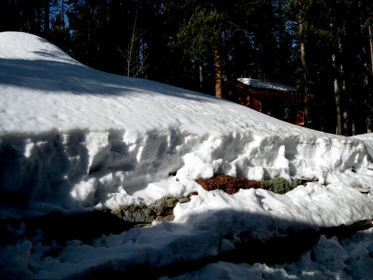leftover snow..May 8 2011