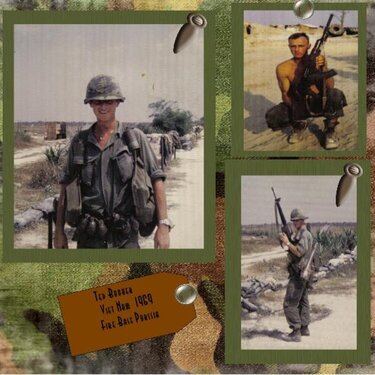 My husband Ted in Viet Nam