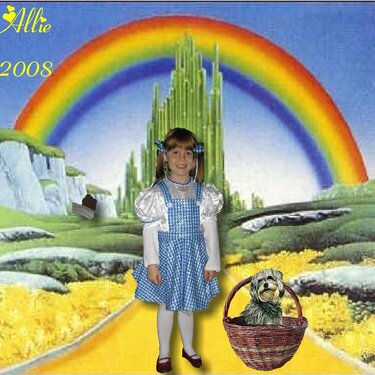 Allie as Dorothy