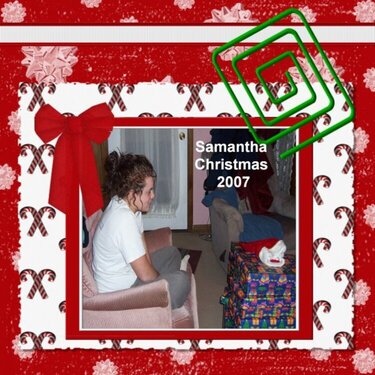 Samantha Christmas 2007