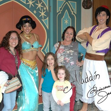 Aladdin and Jasmin at MK!!!