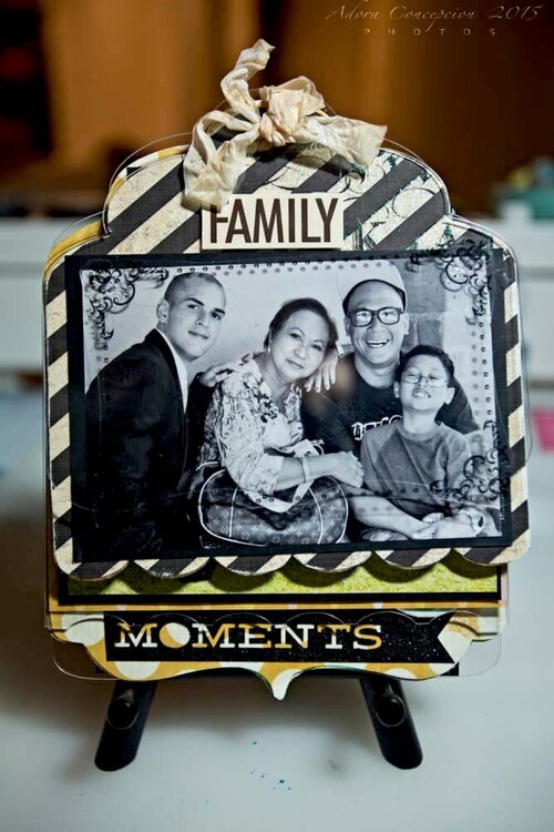 Family Moments Album *Clear Scraps*