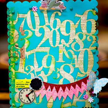 Notes Holder Clipboard *Clear Scraps*