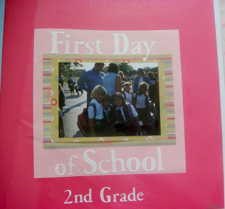 First Day of School