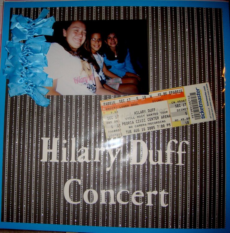 Hilary Duff Concert