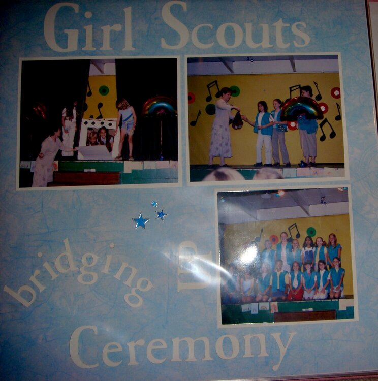 Girl Scouts Bridging Up Ceremony