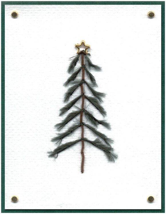 Christmas Tree card