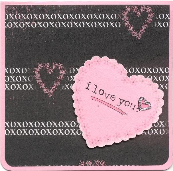 I love you card