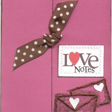 Love Notes card