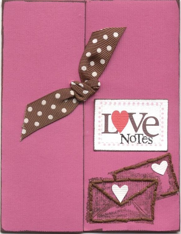 Love Notes card